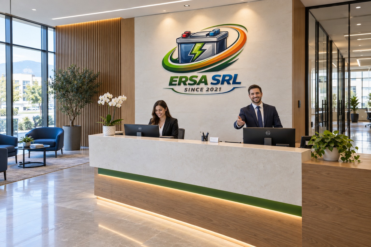 Reception ERSA SRL a Nola
